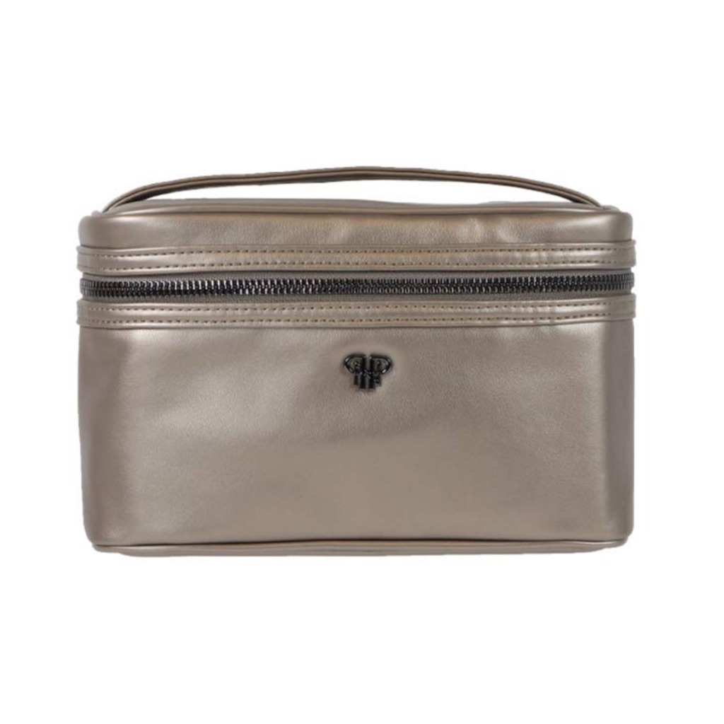 Getaway Train Case Pewter  Beauty Amp Personal Care